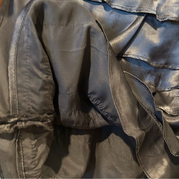 French Connection Silk Ruffle Dress - Picture 7 of 8